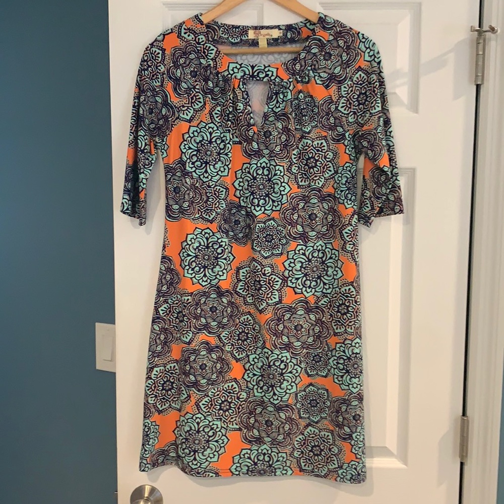 Mandala pattern dress